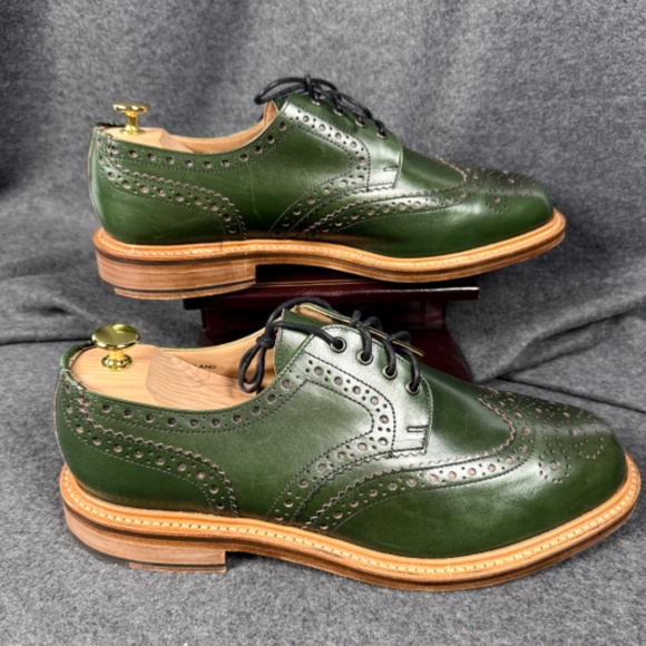 Shipton & Heneage Bruno Green Brogues size 13 main image 7